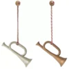 Maileg Kerstversiering Kersttrompet - Assorti -Maileg Winkel kerstversiering trompet