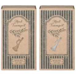 Maileg Kerstversiering Kersttrompet - Assorti -Maileg Winkel kerstversiering trompet1