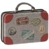 Maileg Koffertje Grey Travel - 11 Cm 2 Maileg Koffertje Grey Travel - 11 Cm -Maileg Winkel koffer grey travel