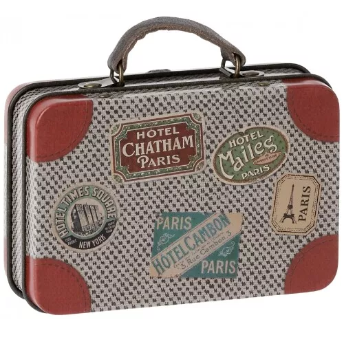 Maileg Koffertje Grey Travel - 11 Cm 3 Maileg Koffertje Grey Travel - 11 Cm