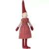Maileg Decoratie Klimpixie - Meisje - Rode Jurk - 25 Cm -Maileg Winkel maileg decoratie klimpixie meisje rode jurk 25 cm 1