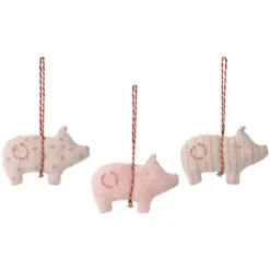 Maileg Hangversiering Stoffen Varken - Assorti