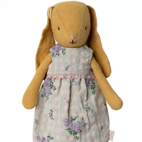 Maileg Knuffelkonijn Dusty Yellow - Maat 2 - 24 Cm - Afbeelding 2