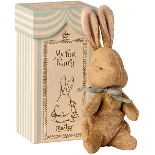 Maileg Knuffelkonijn My First Bunny - Light Blue - 18 Cm