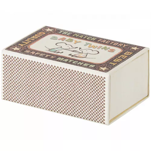 Maileg Knuffelmuisjes In Luciferdoosje - Babytweeling Stipjes - 8 Cm - Image 3