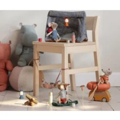 Maileg Poppenhuis Thermosfles En Mokken - Soft Coral -Maileg Winkel maileg poppen thermosfles en mokken 1