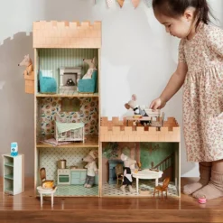 Maileg Poppenhuis Bijzettafel - 6 Cm -Maileg Winkel maileg poppenhuis bijzettafel 6 cm 2