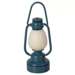 Maileg Poppenhuis Lantaarn Blauw - 7 Cm