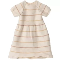 Maileg Poppenkleding Gebreide Jurk - Knuffelkonijn - Maat 4