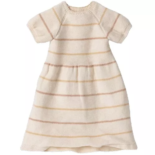 Maileg Poppenkleding Gebreide Jurk - Knuffelkonijn - Maat 4