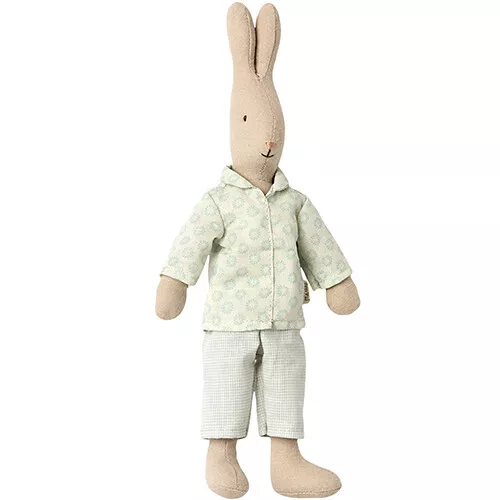 Maileg Poppenkleding Pyjama Bloemen - Knuffelkonijn - Maat 1 - Afbeelding 2