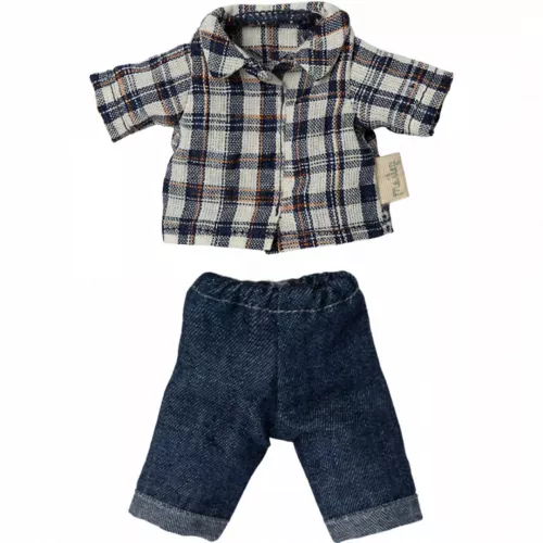 Maileg Poppenkleding Vadermuis - 2-delig 3 Maileg Poppenkleding Vadermuis - 2-delig