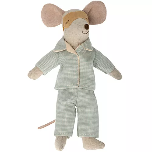 Maileg Poppenkleding Vadermuis - Pyjama 4 Maileg Poppenkleding Vadermuis - Pyjama - Afbeelding 2