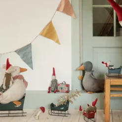 Maileg Poppenslee - Rood - Mini 7 Maileg Poppenslee - Rood - Mini -Maileg Winkel maileg poppenslee rood 18 cm 1 1