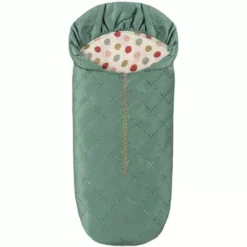 Maileg Poppenslaapzak Groen - 18 Cm