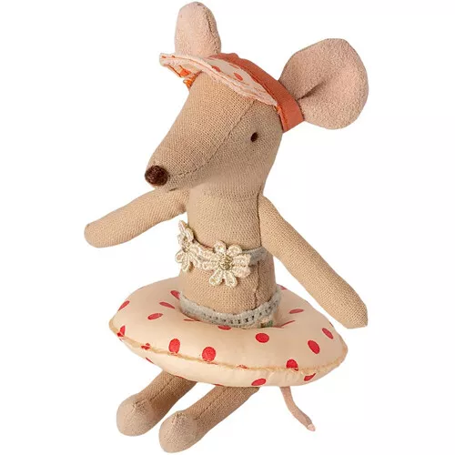 Maileg Zwemband Rode Stippen - Ø 6 Cm - Afbeelding 2