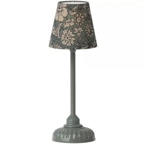 Maileg Poppenhuis Schemerlamp - Dark Mint - 13,5 Cm 3 Maileg Poppenhuis Schemerlamp - Dark Mint - 13,5 Cm